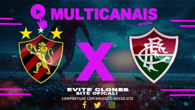 Assistir Sport x Fluminense AO VIVO Online 20/04/2025