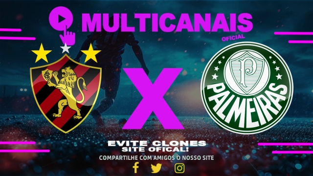 Assistir Sport x Palmeiras AO VIVO Online 06/04/2025