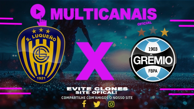 Assistir Sportivo Luqueño x Grêmio AO VIVO Online 02/04/2025