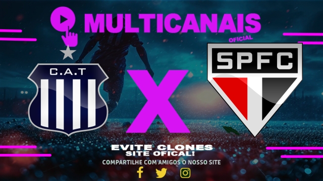Assistir Talleres x São Paulo AO VIVO Online 02/04/2025