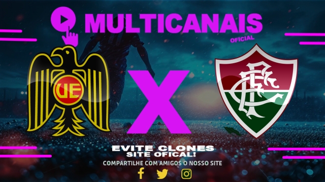 Assistir Unión Española x Fluminense AO VIVO Online 23/04/2025