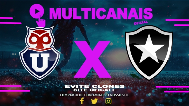 Assistir Universidad de Chile x Botafogo AO VIVO Online 02/04/2025