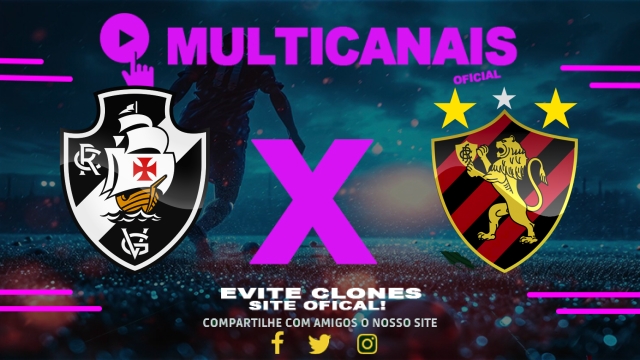 Assistir Vasco x Sport AO VIVO Online 12/04/2025