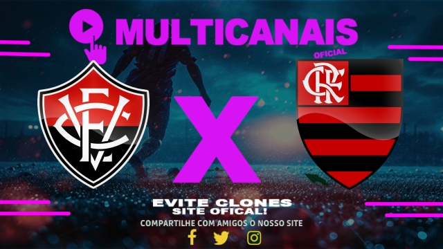 Assistir Vitória x Flamengo AO VIVO Online 06/04/2025