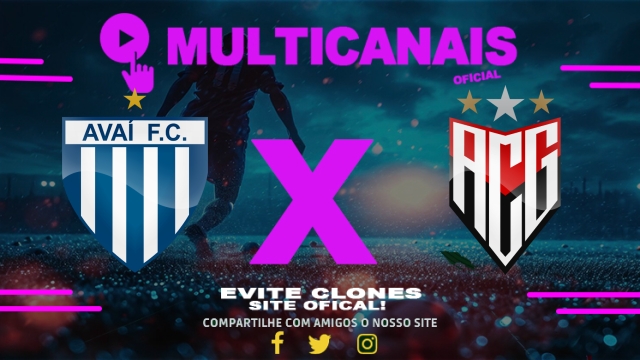 Assistir Avaí x Atlético-GO AO VIVO Online 10/05/2025