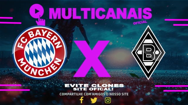Assistir Bayern de Munique x Borussia M’gladbach AO VIVO Online 10/05/2025