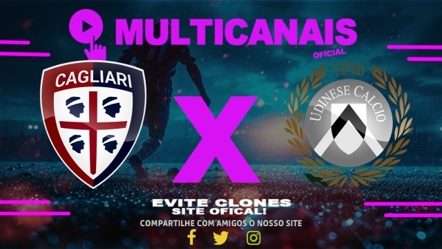Assistir Cagliari x Udinese AO VIVO Online 03/05/2025