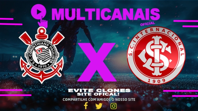 Assistir Corinthians x Internacional AO VIVO Online 03/05/2025
