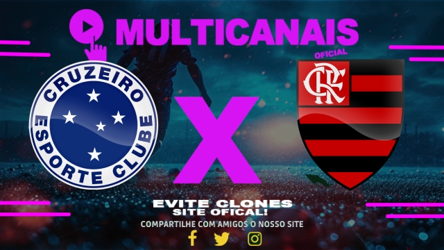 Assistir Cruzeiro x Flamengo AO VIVO Online 04/05/2025