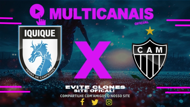 Assistir Deportes Iquique x Atlético-MG AO VIVO Online 08/05/2025