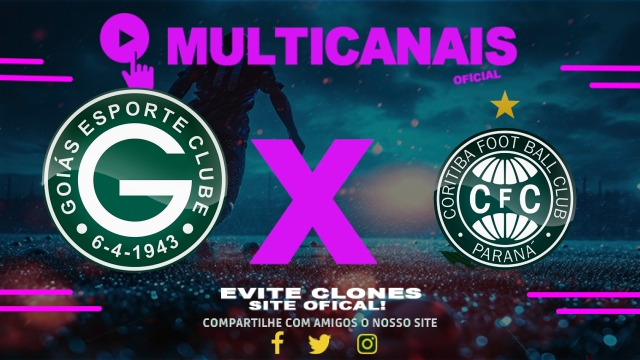 Assistir Goiás x Coritiba AO VIVO Online 10/05/2025