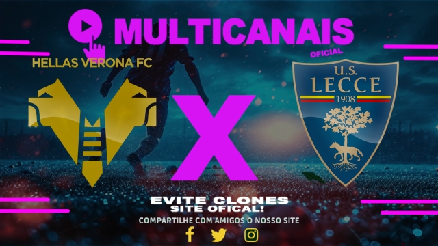Assistir Hellas Verona x Lecce AO VIVO Online 11/05/2025