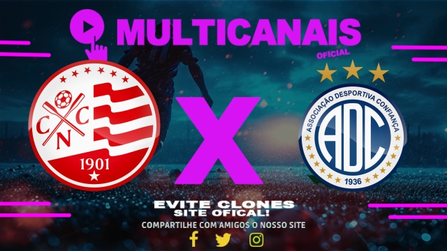 Assistir Náutico x Confiança AO VIVO Online 10/05/2025