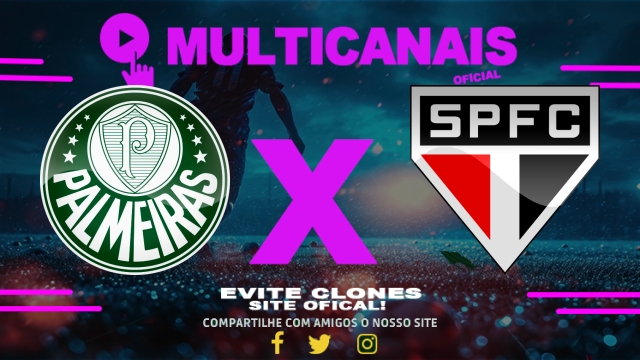 Assistir Palmeiras x São Paulo AO VIVO Online 11/05/2025