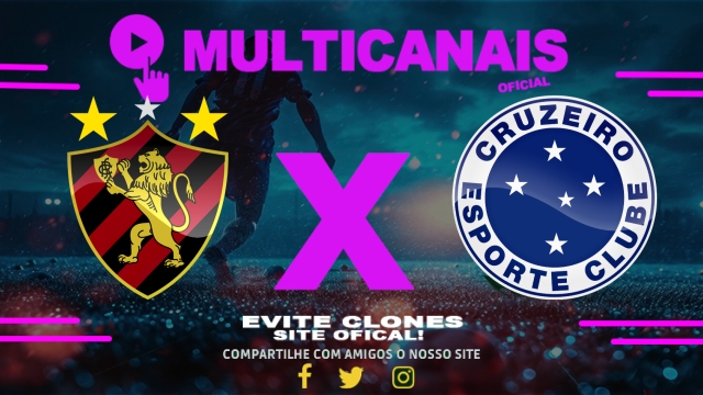 Assistir Sport x Cruzeiro AO VIVO Online 11/05/2025