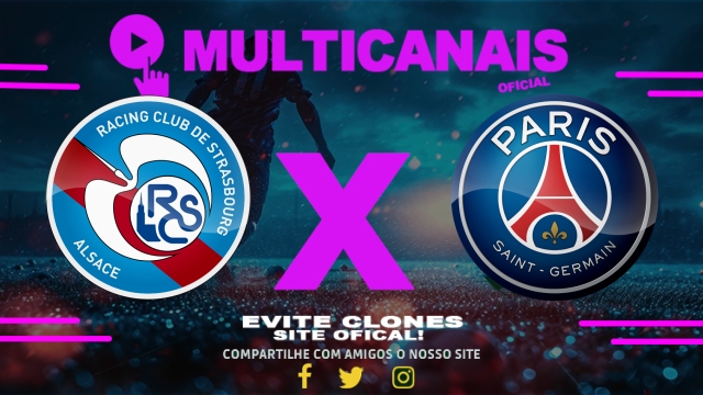 Assistir Strasbourg x PSG AO VIVO Online 03/05/2025