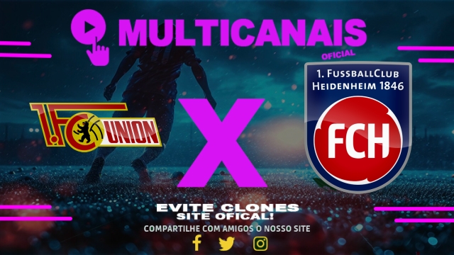 Assistir Union Berlin x Heidenheim AO VIVO Online 10/05/2025